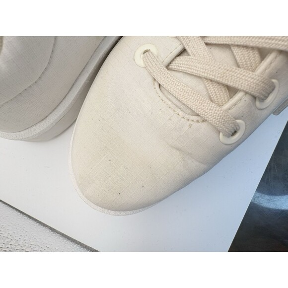 Allbirds Wool Piper Women’s Sneakers Size 11 Natural Off White Lace Up Shoes - Picture 9 of 10